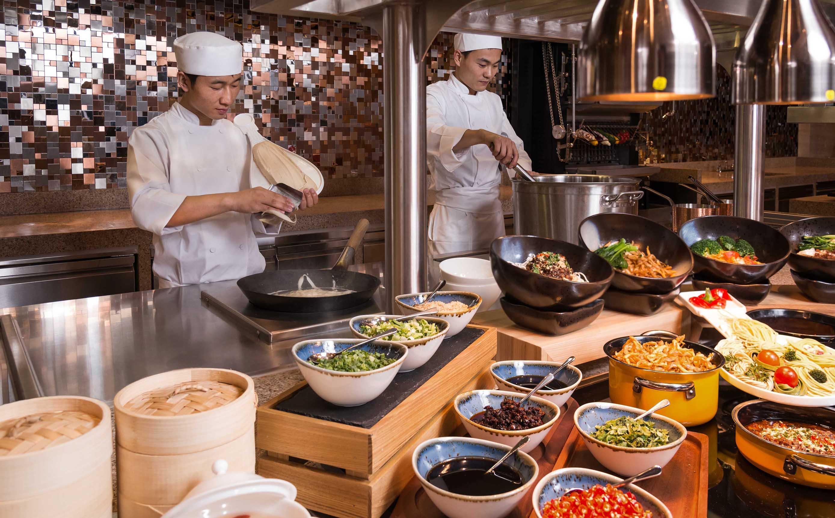 Crowne Plaza Macau, an IHG Hotel Exterior foto Live kitchen